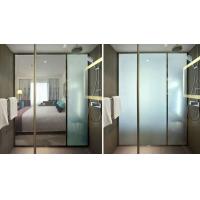 China Transparent Glass Window Privacy Film , Energy Saving Switchable Privacy Glass factory