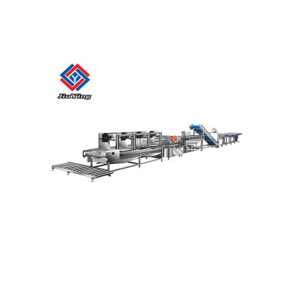 Quality 10 KW Salad Processing Equipment , Salad Washing Equipment 2000kg/h Capacity for sale