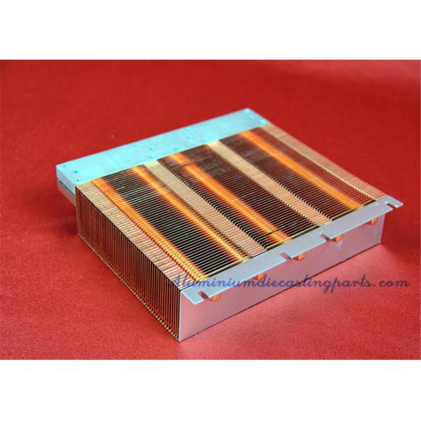 Quality 200W Copper Pipe Embodied Heat Sink with Aluminum Enclosure for sale