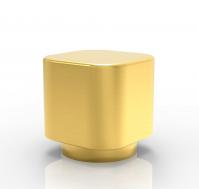 China Design Customized Gold Color Zamak Perfume Bottle Caps For Fea15 neck factory