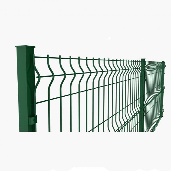 Quality PVC Coated Galvanized V Beam Security Fencing 2.5m Garden Border Fence for sale