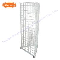 China Triangle Wire Mesh Stand For  Metal Grid Display for sale