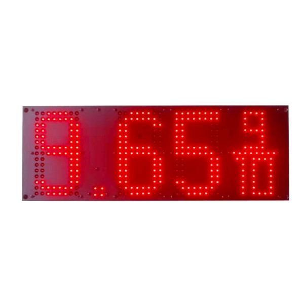 Quality 7 Segment IP65 LED Gas Price Signs Outdoor Gas Price Digital Sign for sale