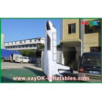 China White Oxford Cloth Custom Inflatable Products Plane Spaceflight Aircraft Model For Event factory