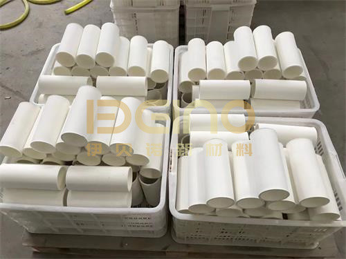 Quality ISO Alumina Ceramic Pipe Abrasion Resistant Ceramic Lined Tube for sale
