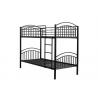 China Simple Safe Customizable 0.8mm Pipe Bunk Bed For Army factory