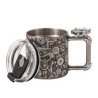 China 18/8 Stainless Steel Coffee Mug SS304 Insulated Travel Mug With Handle factory