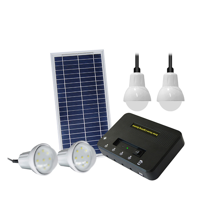 China 8W Off Grid Solar Lighting System , 11V At Home Solar Lights for sale