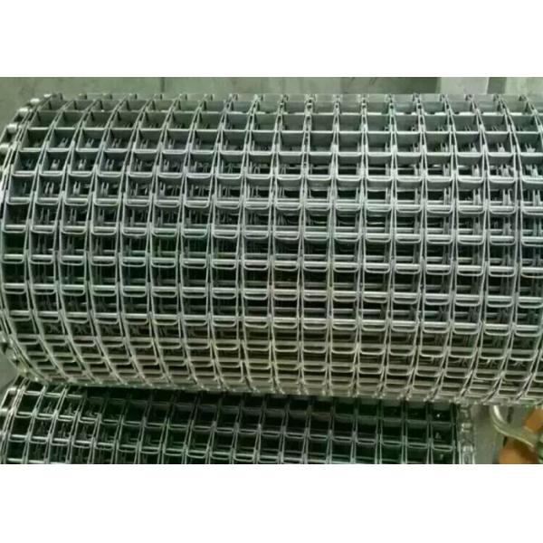 Quality Metal Flat Wire Mesh Belt , Stainles Steel Conveyor Belt Long Life Time For Sterilizer for sale