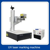 China 19LPM Maximum Flow Rate UV Laser Marking Machine For Precise Industrial Marking factory