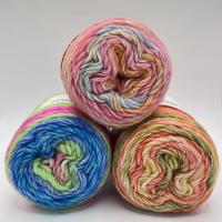 China 1/2.3NM Big Softie Super Chunky Cake Yarn For Hand Knitting Scarf Hat Shawl Sweater factory
