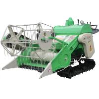 China Rice and Wheat Full Feeding Combine Harvester 4LZ-0.9L for sale