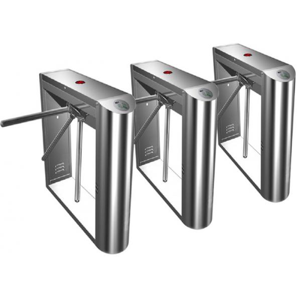 Quality Electric Pedestrian Control Tripod Turnstile Gate With RFID Card Reader for sale
