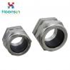 China Waterproof IP68 Stainless Steel Cable Gland SS304 / SS316L With Silicone Rubber factory