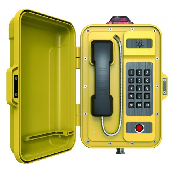 Quality Frequency Signal 3km Vandal Proof Phone For Subway Utility Tunnel for sale