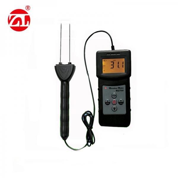 Quality Digital Portable Cotton Moisture Meter , Automatic Temperature Compensation for sale