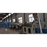 China Plastic PVC Pipe Extrusion Machine, Multi-Layer Architectured pvc Pipe Production Line Double Outlet factory
