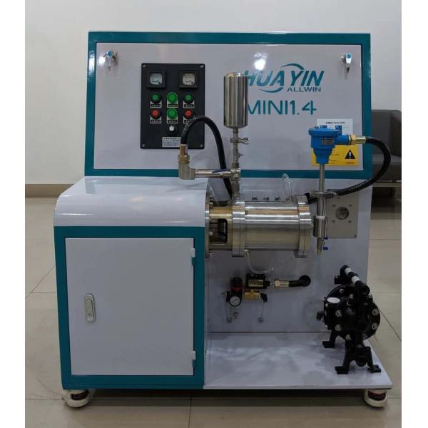 Quality 1.4L Pesticide Laboratory Grinding Mill 304ss Chemical Liquid Bead Mill Process for sale