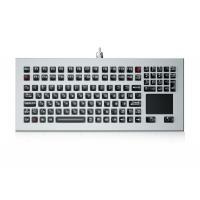 China Industrial Keyboard With Touchpad And IP68 Dynamic Waterproof Technology factory