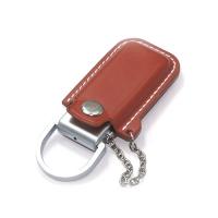 China Customized leather usb flash drive with gift box factory