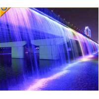 China Outdoor Modern Artificial Waterfall Fountains high spray factory