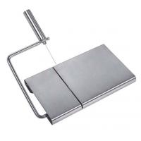 China Stainless steel cheese slicer include cutting board for kitchenware for sale