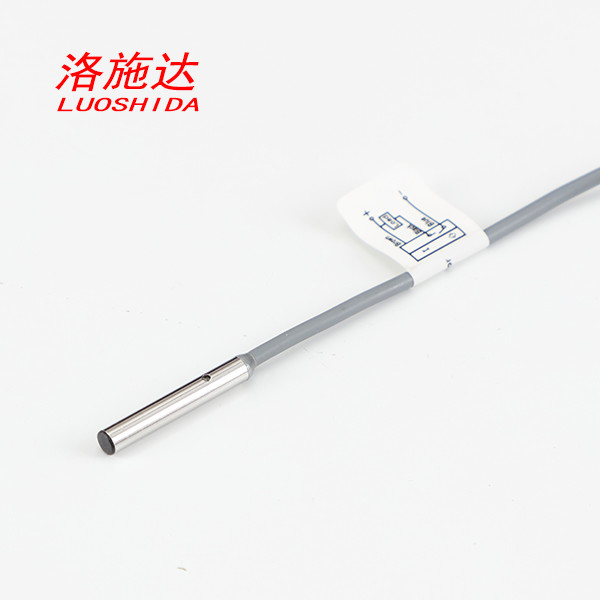 Quality 4mm Smooth Body Small Inductive Proximity Sensor With Cable Sensor DC 3 Wire for sale