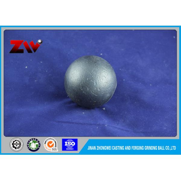 Quality HRC 60-68 casted and forged steel ball mill grinding media , 20mm - 150mm for sale