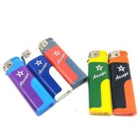 China Dy-5820 Unique Cigarette Electronic Gas Lighter With LED Customized factory