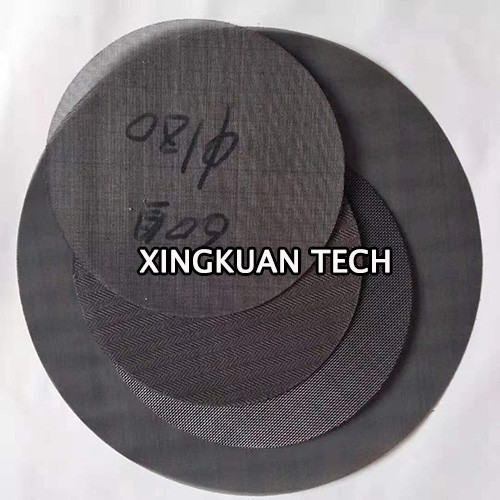 Quality Black Wire Cloth Extruder Wire Mesh For PET PS Sheet Extruder for sale
