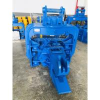 Quality Blue Color Photovoltaic Pile Driver High Configurationby Hydraulic Motor for sale