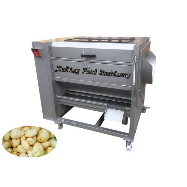 Quality Brusher Type Fruit And Vegetable Peeler Machine For Potato Peeling And Washing for sale