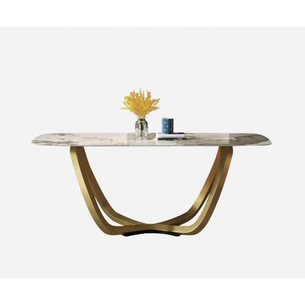 Quality Bright Modern Rectangular Dining Tables Italian Simple Home Rectangle Breakfast for sale