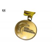 China Round Bronze School Custom Award Medals for Eagle Taekwondo Invitational factory