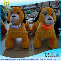 China Hansel battery electric riding animals motorized animal walking animals bike for sale amusement park riding for children factory