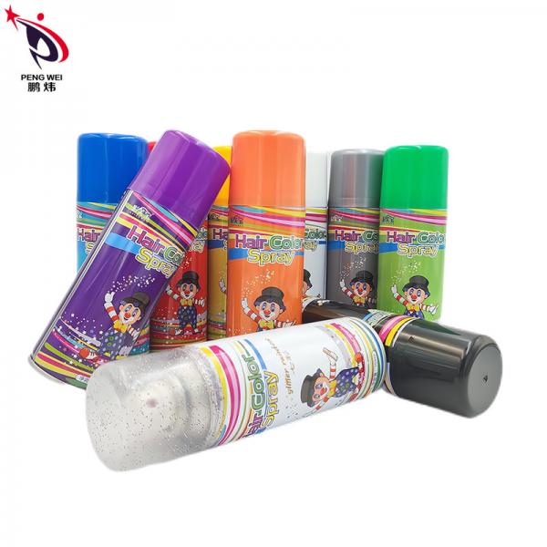 Quality ISO9001 Dye Hair Color Sprays Practical Smudgeproof Washable Color Hair Spray for sale