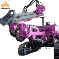 Quality Crawler Mining Machinery Hydraulic Rotary Borehole 30Meters Deep Rock Drilling Rig Price for sale