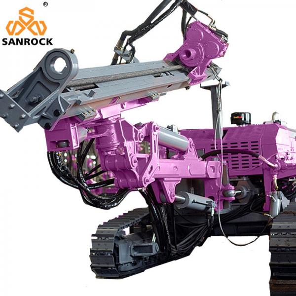 Quality Crawler Mining Machinery Hydraulic Rotary Borehole 30Meters Deep Rock Drilling for sale