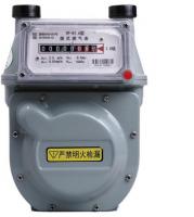 China Aluminum Case Gas Prepayment Meter , Contactless RF Card Read Residential Gas Meter factory