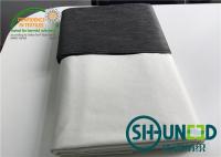 China Plaid Fusible Non Woven Interlining With EVA Dot Coating / Flat Coating For Middle East / Egypt Market factory