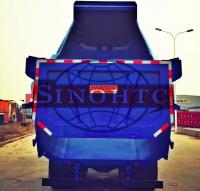 China 20 - 27 Cubic Meters Steel Dump Bodies , Tipper Body For 8x4 Heavy Duty Truck Chassis factory