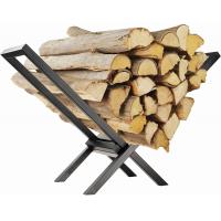 China 23 Inch Firewood Holder for Easy Storage and Carrying of Logs in Indoor Fireplace factory