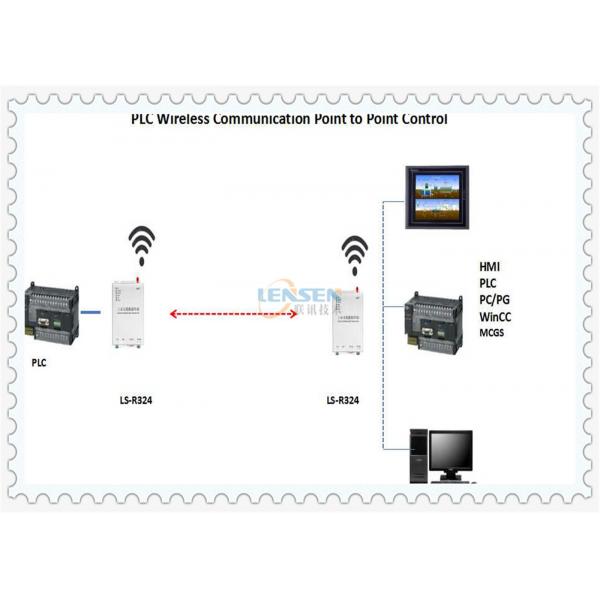 Quality UHF DIP Modbus RTU PLC Wireless Control Module for sale