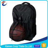 China Multifunction Outdoor Sports Bag / Polyester School Bags With Mesh Ball Pocket factory