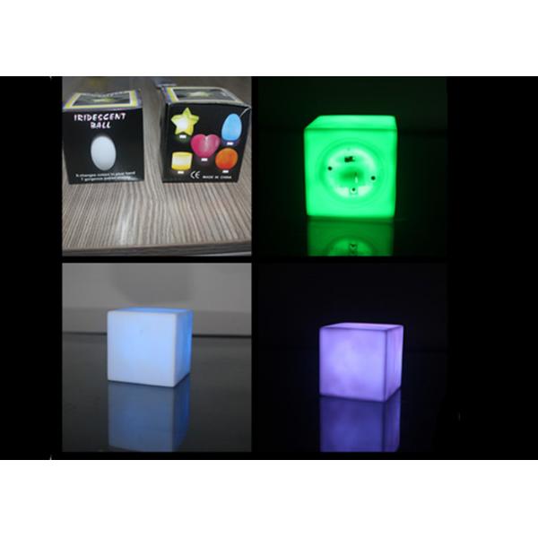 Quality PVC Plastic Small Led Kids Star Night Light ，Battery Powered Small Cube Light for sale