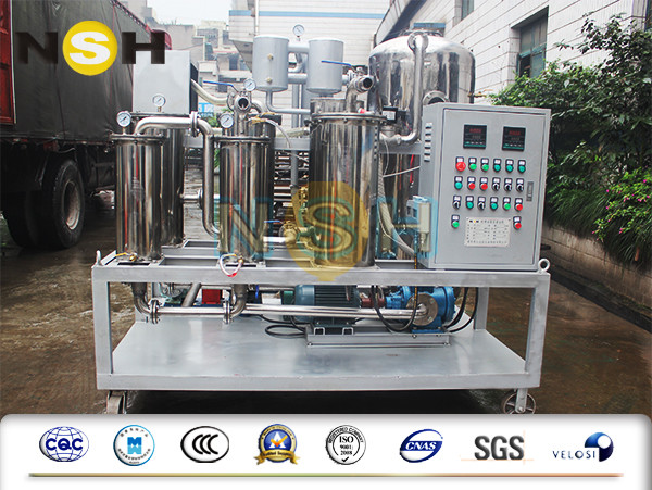 Quality Light Weight Lubricating Oil Purifier With Stainless Steel Structure 50Hz for sale