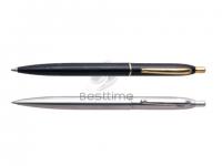 China Personalized 0.7mm black / sliver Metal Pens and pencils promotional MT1056 factory
