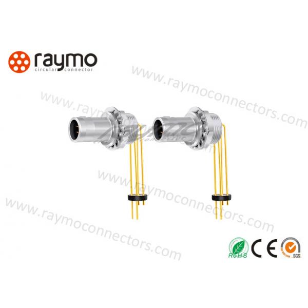 Quality 4pin Male Circular Push Pull Connectors Harsh Environmental Resistance High Performance for sale