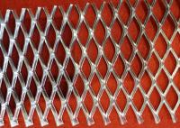 China Heavy Decoration Expanded Metal Wire Mesh , Steel Diamond Mesh 0 . 8 MM Thickness factory