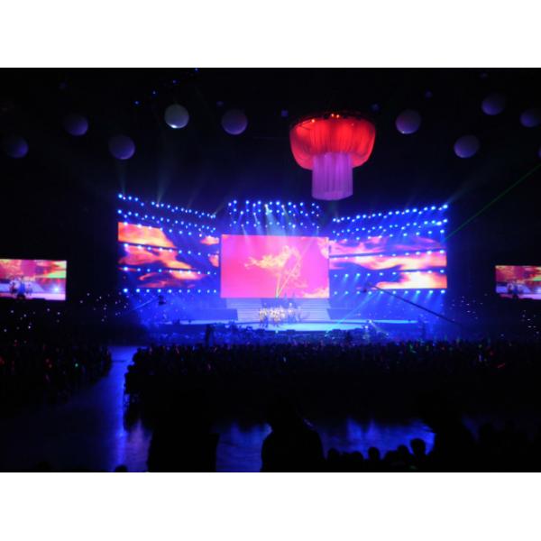 Quality P3.91 RGB Rental LED Display Small Pixel Modules 6MM Thickness 500x500mm Cabinet for sale